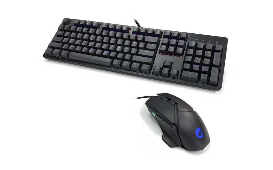 XPro GKM450 RGB Backlit Gaming Mechanical Keyboard & Mouse Combo Kit